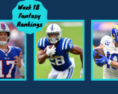 Fitz on Fantasy: 2021 Week 18 Complete Player Rankings